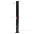 Portable Solar Heated Outdoor Shower with Faucet and Shower Head: Perfect for Poolside, Beach, Pool Spa Use - 35L, Two-Section Design